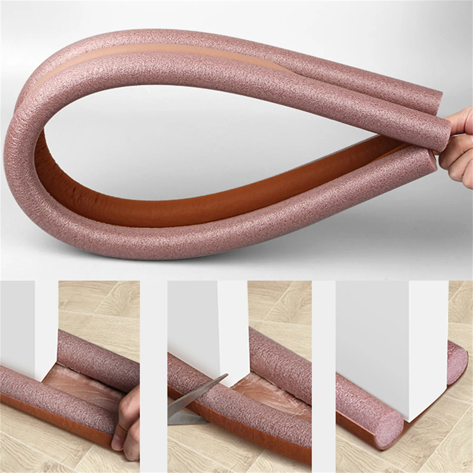 Tür-Zugluftstopper, 91,4 cm, Zugluft-Geräuschblocker unter – Bild 2