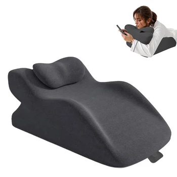 Bett Multifunktionales ergonomisches Keilkissen mit neuer anfälliger Position zum Lesen, einzigartiges