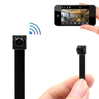 Tragbare Mini-Fernbedienungs-WIFI-Kamera, kleine kompakte tragbare Überwachungskamera für die Sicherheit