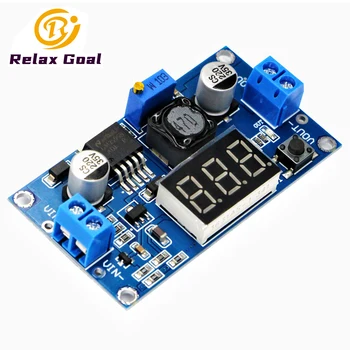 LM2596 DC-DC Abwärtswandler Spannungsregler 4V ~ 40 bis 1,3V-37V LED-Anzeige Voltmeter Buck-Adapter