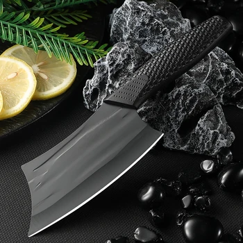 Professionelle Küchenmesser aus Edelstahl, Haushaltskochmesser, Fleischmesser, leichte und scharfe