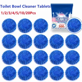 Toilettenreiniger-Tabletten Automatische WC-Reiniger Langanhaltende Reinigung Fleckenentferner Sicher