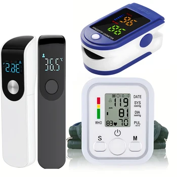 Digitales Arm-Blutdruckmessgerät, Manschette, medizinisches automatisches Drucktonometer, Tensiometer