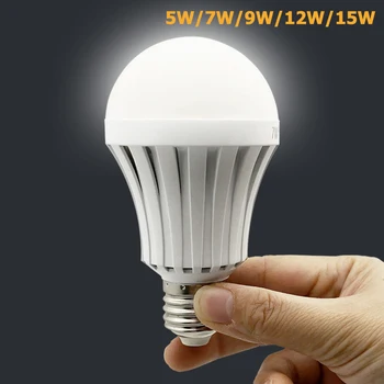 LED-Lampe e27 220v 5w/7w/9w/12w/15w LED-Lampe für Wohnzimmer Home LED-Lampen für Haus intelligente