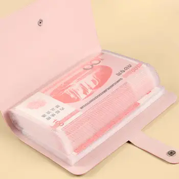 Sparen Geld Buch Banknote Album Geld Halter Einfarbig Album Bargeld Sammeln Buch Geld Sparen Organizer