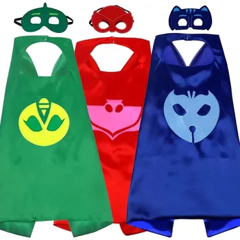 PJ Masks Rollenspiel-Kostüme, Komplett mit Masken, Perfekt für Halloween, Geburtstagsfeiern
