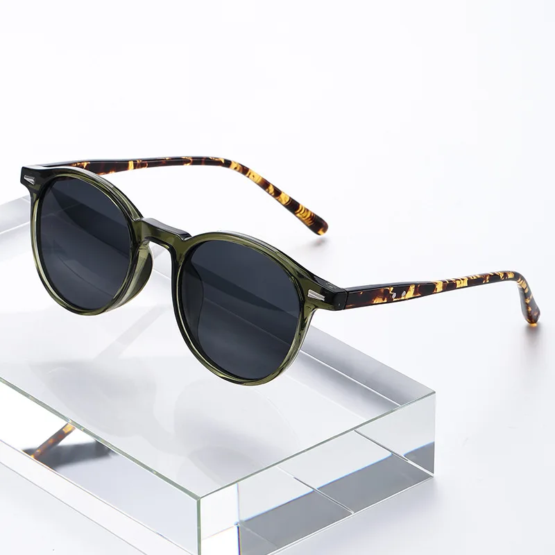 Vintage Runde Sonnenbrille für Damen und Herren, kreisförmige – Bild 3