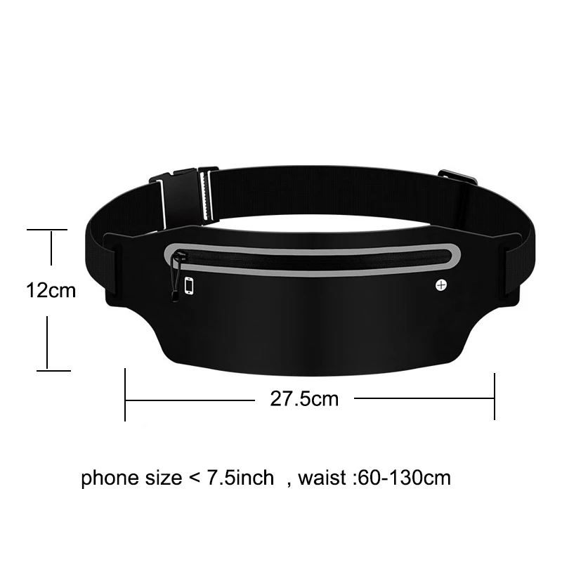 Lauf Gürtel Taille Tasche Sport Fanny Pack Frauen Männer – Bild 2