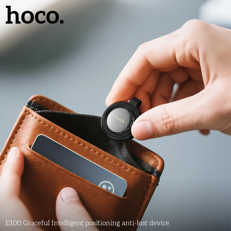 E100 Smart GPS-Tracker Mini-Tag Anti-Verlust-Gerät mit Hülle – Bild 5