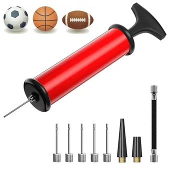 Flexibler Schlauch, Ballpumpe, Handpumpe, Inflator, tragbar, für Basketball, Fußball, Volleyball, Luftpumpe