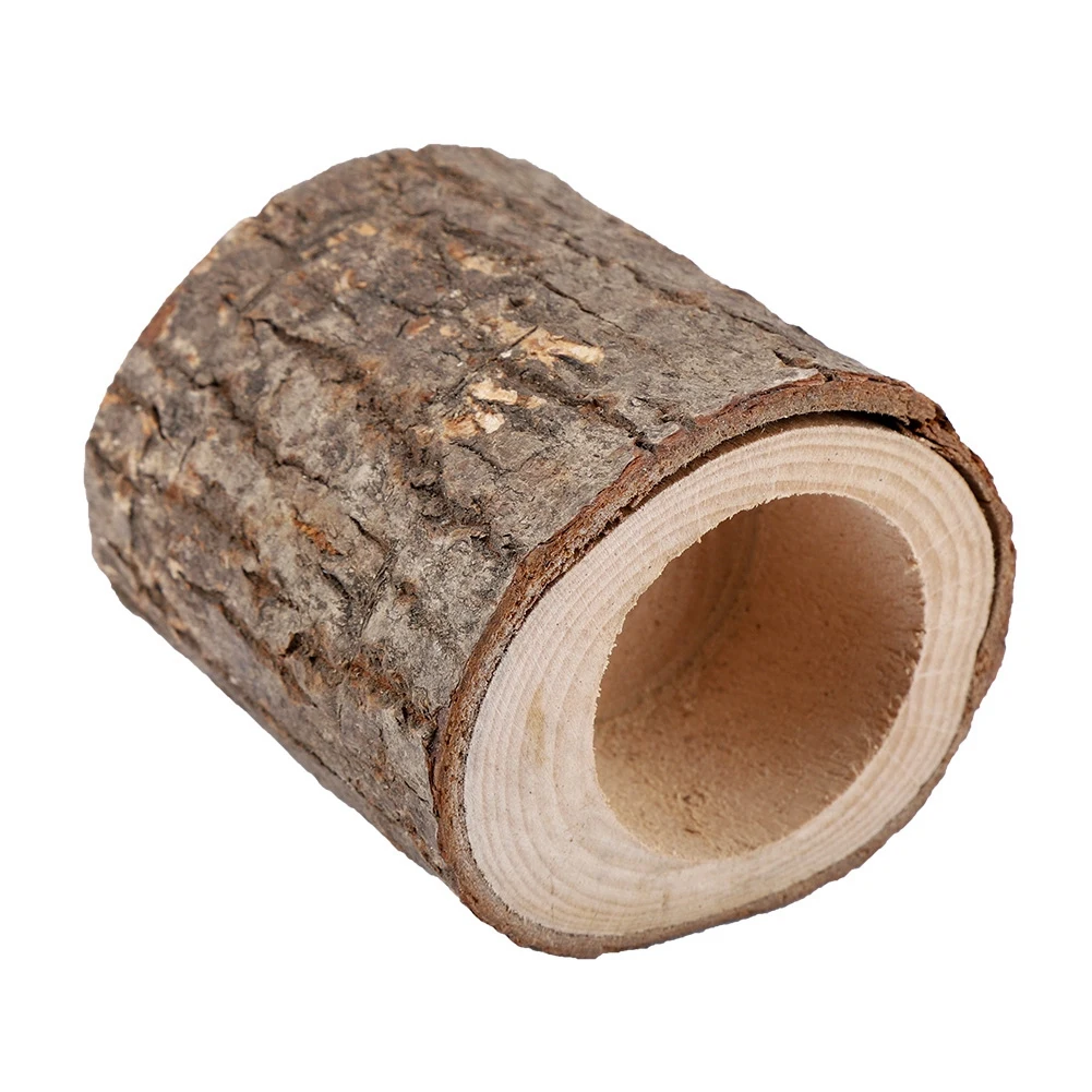 Kerzenhalter aus Holz, Holzscheit-Kerzenständer – Bild 5