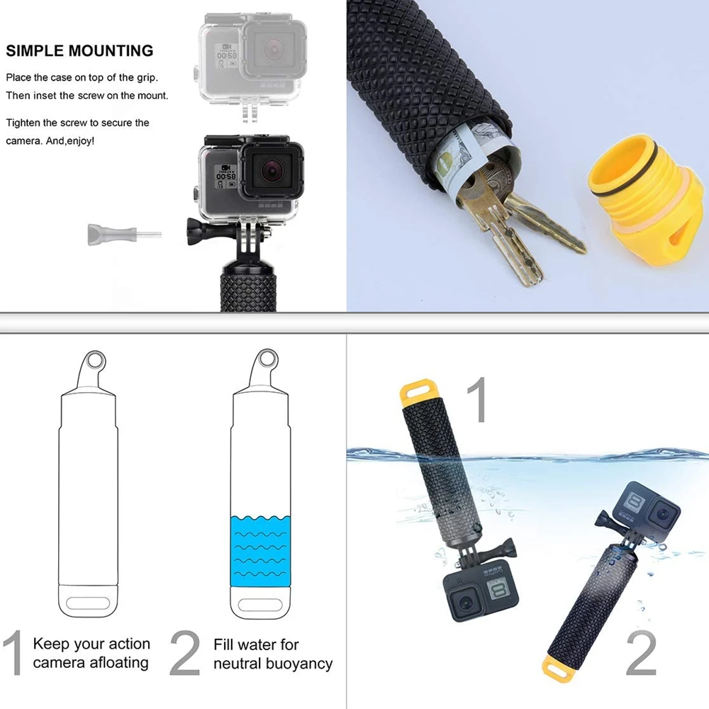 Action Kamera Zubehör Set Für Gopro Hero 13 12 11 10 Für – Bild 5