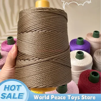 250g Eisseide-Garn, leicht, für Sommer-DIY, handgewebte Sonnenhüte, Taschen, Schuhe, Kissen, Häkelarbeiten