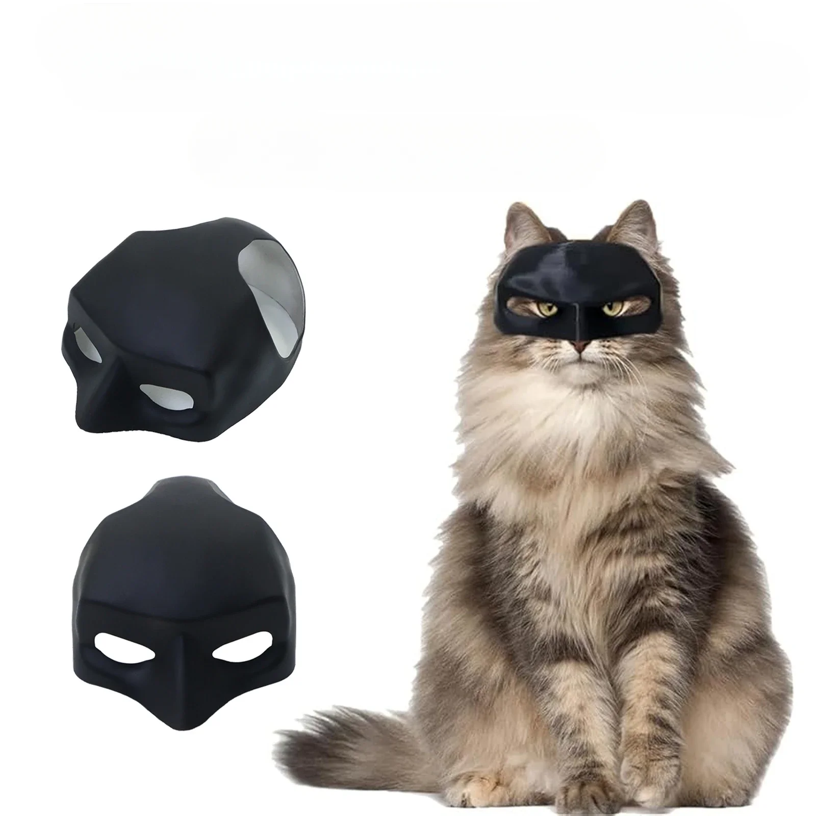 Katzen-Rächer-Maske Fledermaus Halloween 3D-Gedruckte