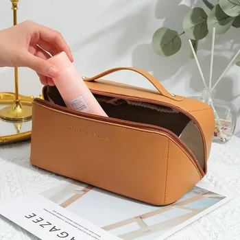 Organizer für Damen, Toilettenartikel-Tasche, Make-up-Etui, Aufbewahrungstasche, luxuriöse Damenbox