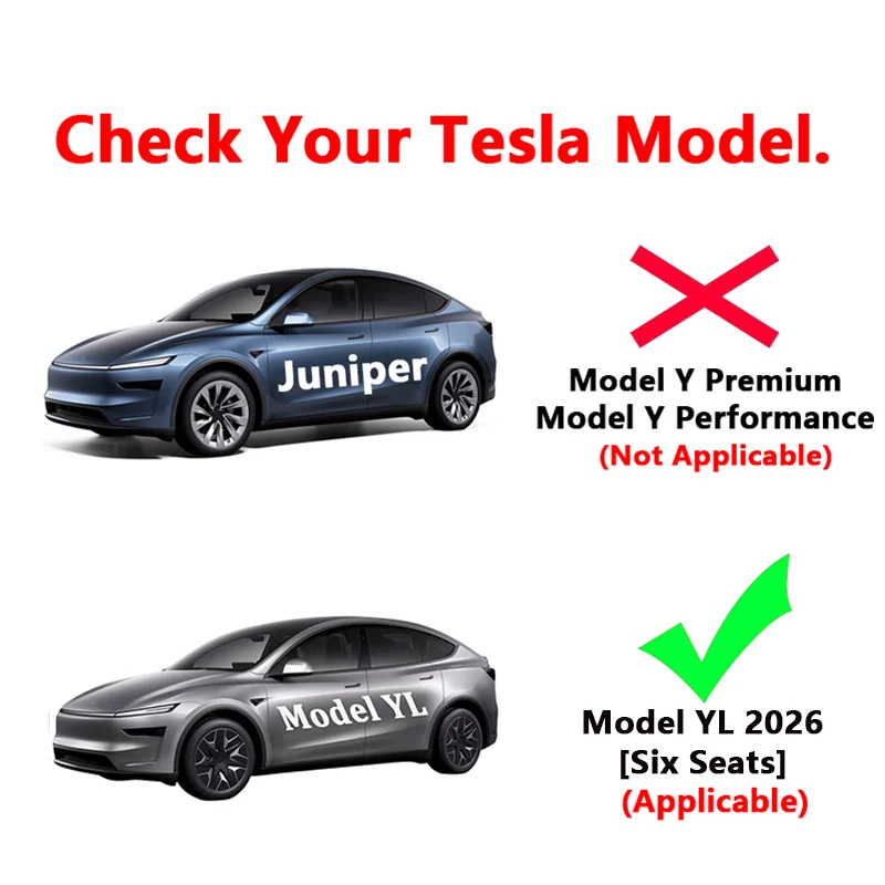 Vordere und hintere Kofferraummatte für Tesla Model YL – Bild 2