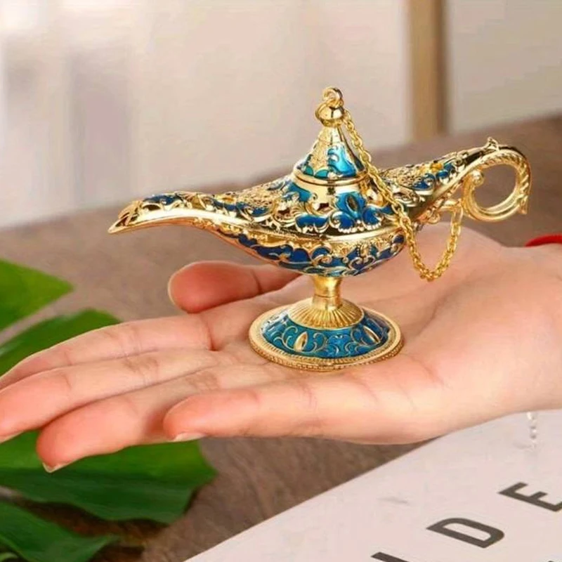 Aladdin Lampe Desktop Handwerk Ornament Wohnzimmer – Bild 4
