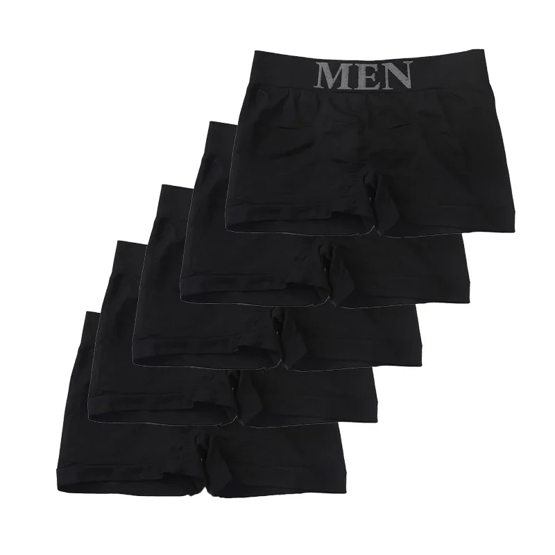 5 Stück Herren-Boxershorts, atmungsaktiv, weich, dehnbar – Bild 5