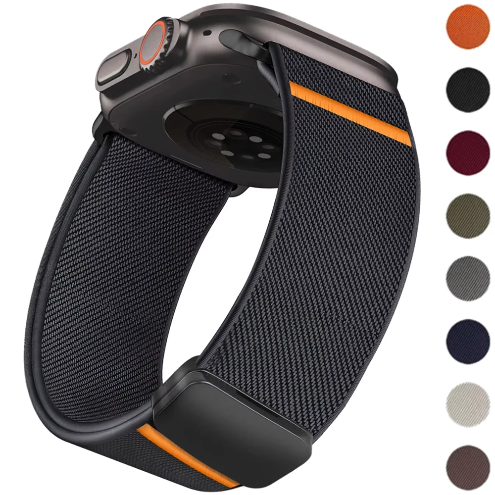 Magnetisches Nylonarmband für Apple Watch Band Ultra 2 49mm