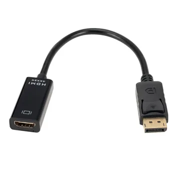 DisplayPort auf HDMI Adapter 4K, Video und Audio, für PC und TV