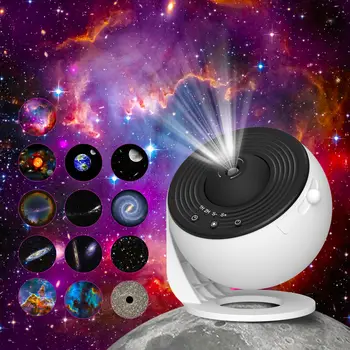 Nachtlicht Galaxie Projektor Sternen himmel Projektor 360 ° drehen Planetarium Lampe für Kinderzimmer