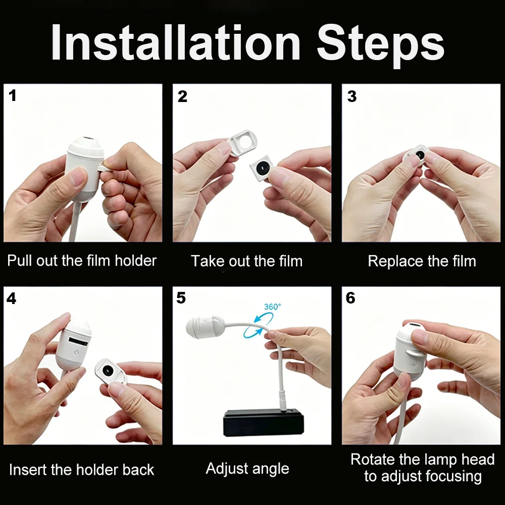 USB Auto-Innenraum Dach-Sternenhimmel-Projektion – Bild 6