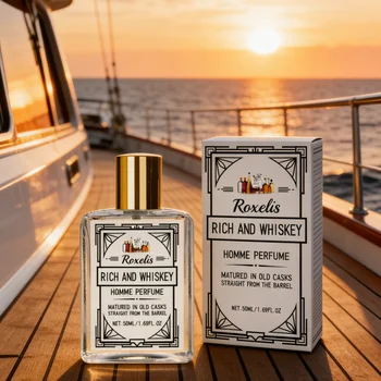 Roxelis Whiskey-Duft Parfüm Ausstrahlt Eleganz Langanhaltender Charme Steigert Selbstvertrauen Leichter Duft