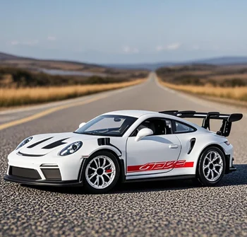 1:36 Porsche 911 GT3 RS Legierung Mini Auto Modell Racing Druckguss Metall Spielzeug Sport Simulation Sammlung