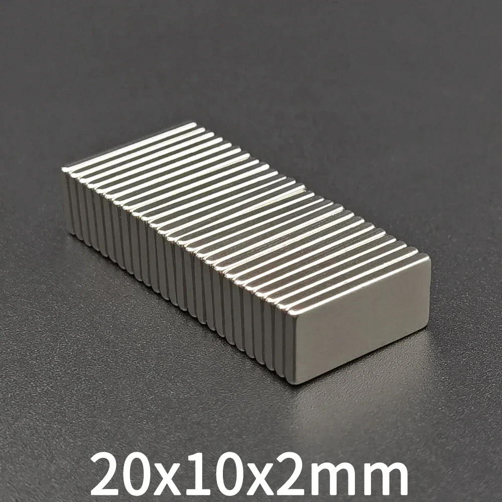 20x10x2 Superstarke Magnete, starke Scheibenmagnete, 20 mm x – Bild 4