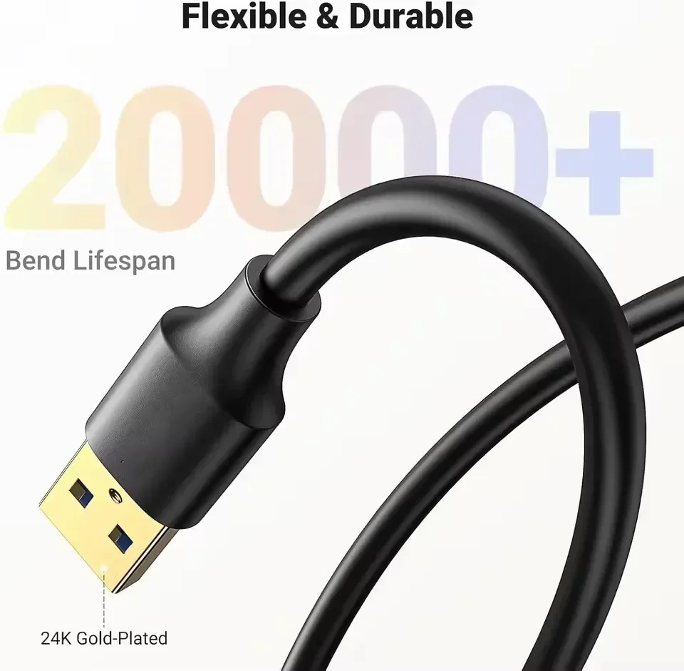 USB 3.0 Verlängerungskabel, 0,5 bis 3 m – Bild 4