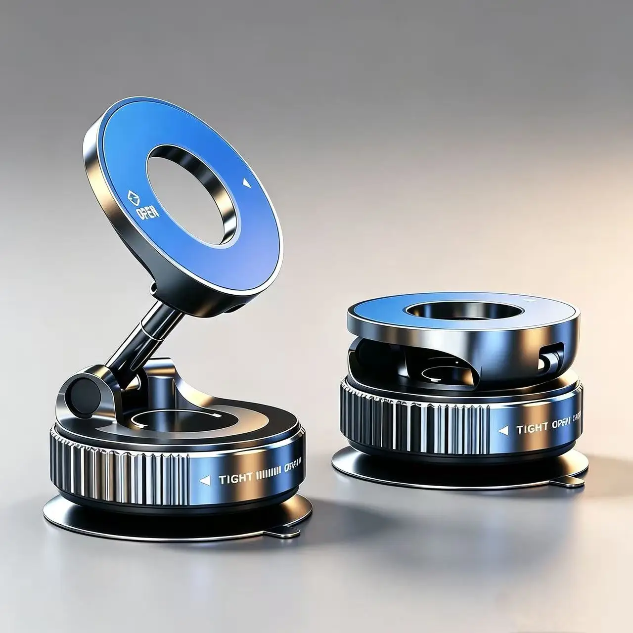 Magnetische Auto-Handyhalterung mit Saugnapf, faltbar