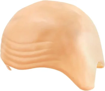 Synthetische Anime dicke kahle Haut Kopf haarlos gefälschten Schädel Kostüm Cosplay Hut für Männer Damen