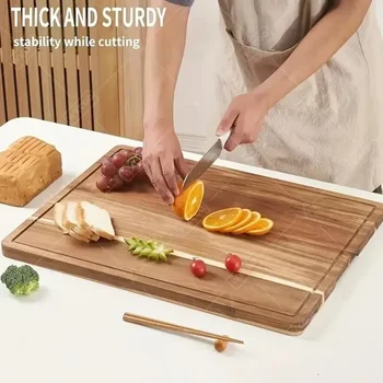 Holz Schneidebretter Schneideblöcke Buche Walnuss Käse Schneidebrett Metzger Block Fleisch Schneidebrett