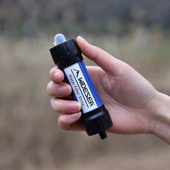 Camping Outdoor Water Purifier 0.01Micron Filtration Portable Reusable Straw Type Use Of Highqualitymedical