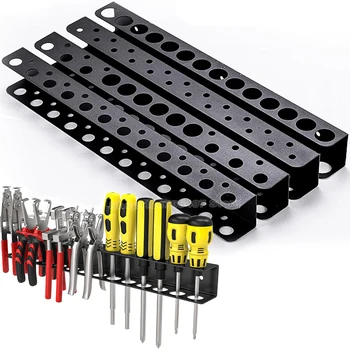 Schraubendreher-Zangen-Aufbewahrungsregal aus Metall, robust, zur Wandmontage, Werkzeug-Organizer für Garage