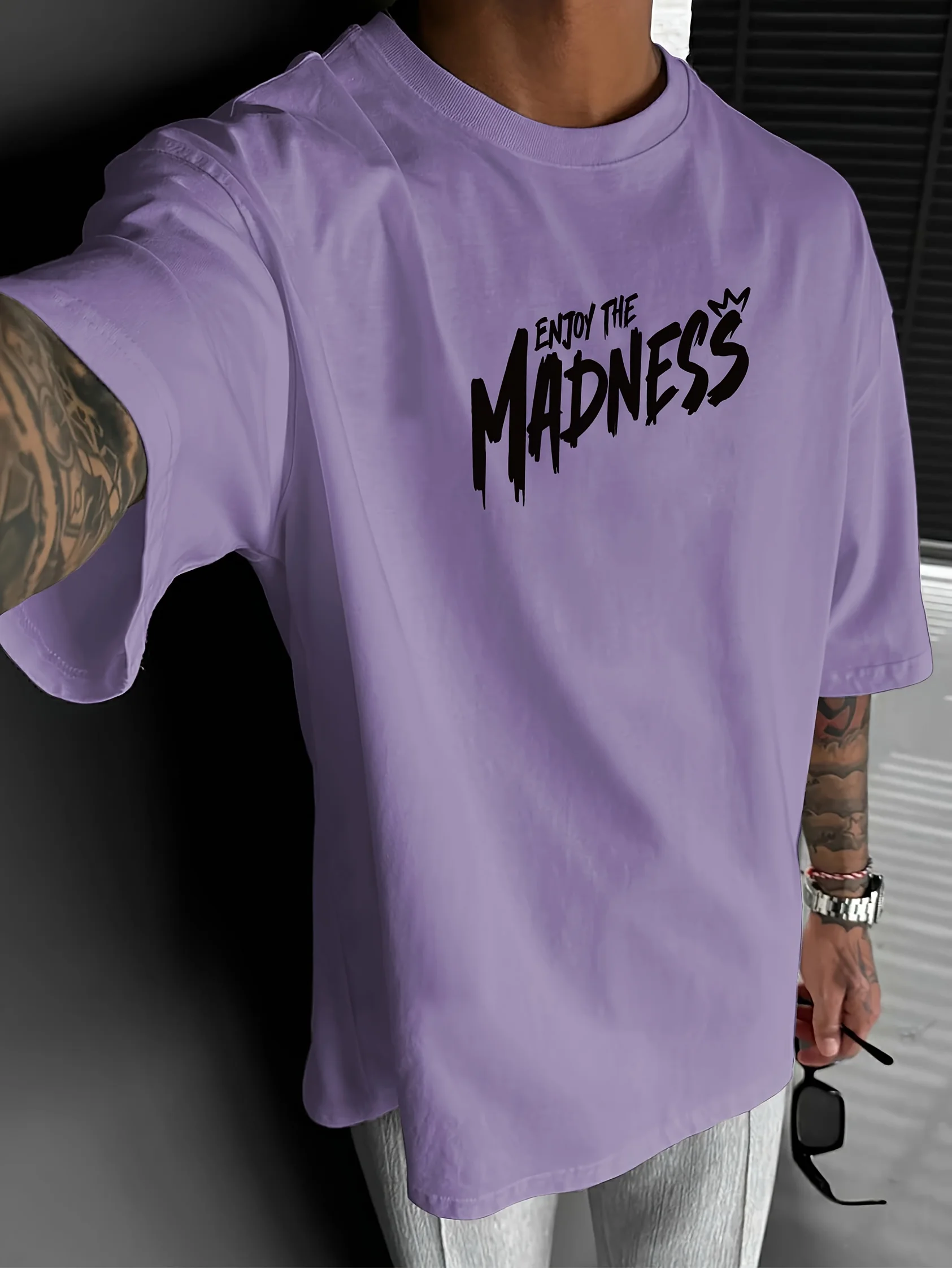 Heißes verkaufendes, modisches Herren-T-Shirt mit – Bild 6