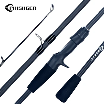 PHISHGER Spinning Baitcasting Reise Carbon Mini Waren Für Angelruten Casting Gewicht 5-30g M Schnelle