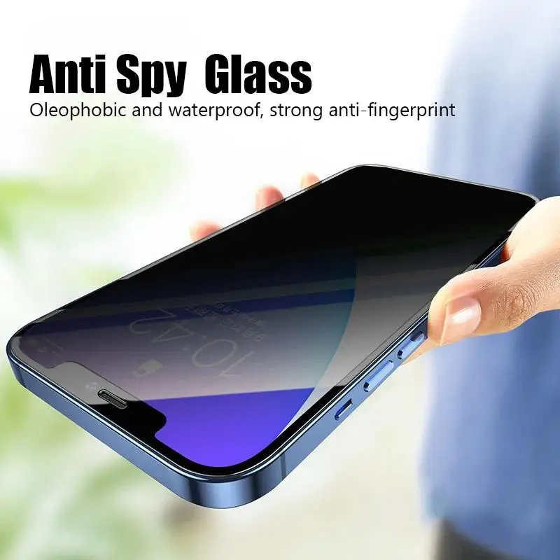1–5 Stück Anti-Spionage-Displayschutz aus gehärtetem Glas für – Bild 5