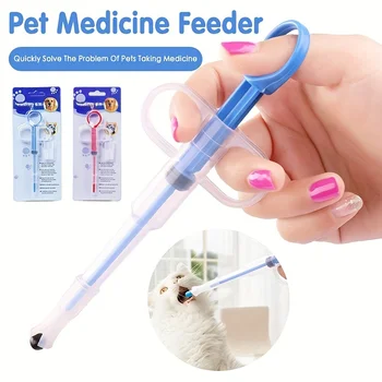Pet Medizin Feeder Katze Tablet Spritze Feeder Weiche Spitze Dual Zweck Feeder Katze Pille Shooter Pet Pillen
