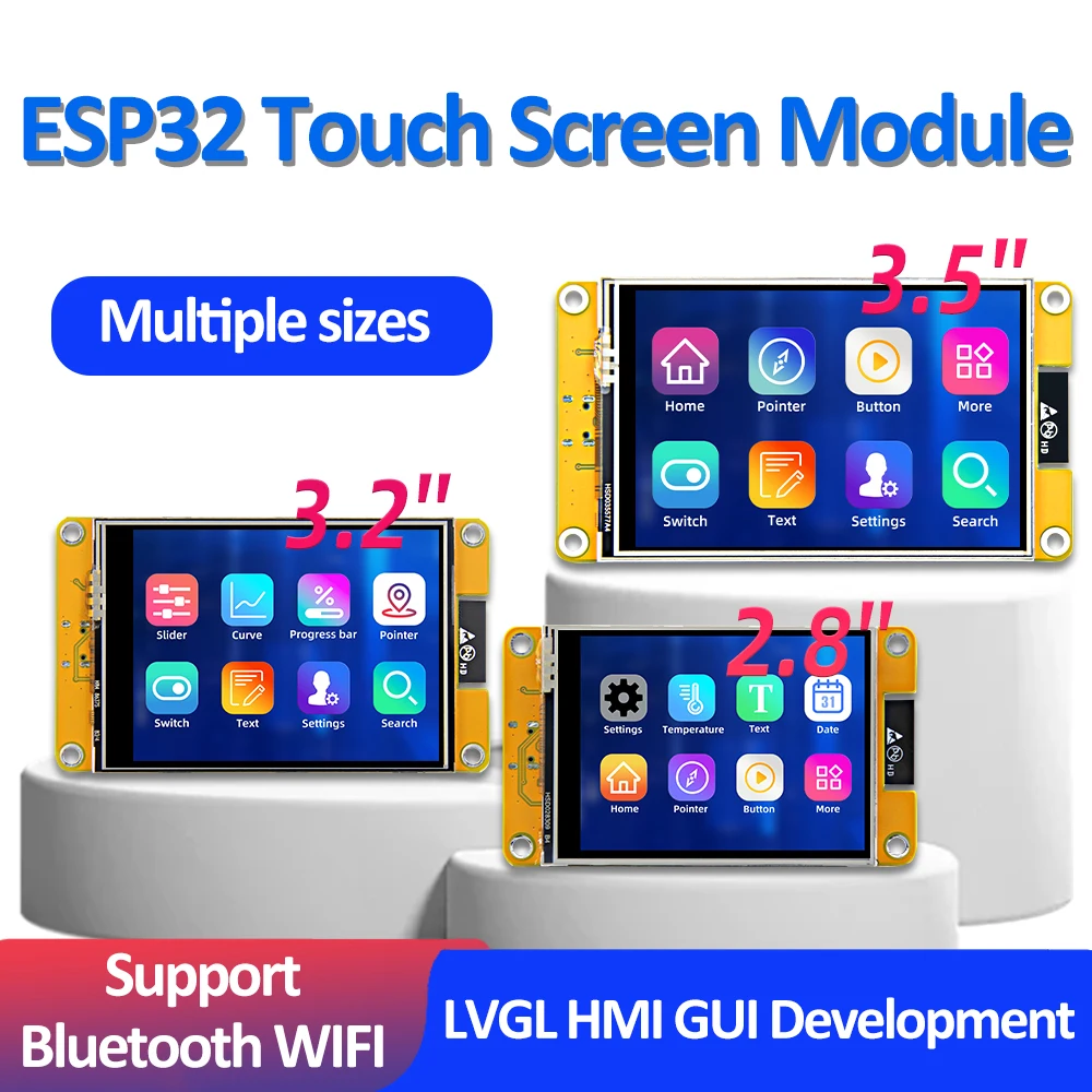ESP32 Arduino LVGL WLAN Bluetooth Entwicklungsboard