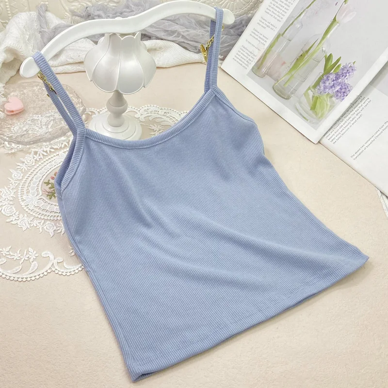 Sommer Neues einfarbiges kleines Leibchen für Mädchen und – Bild 6