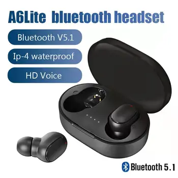 A6s tws headset wireless kopfhörer bluetooth kopfhörer sport stereo fone bluetooth earbuds für xiaomi huawei