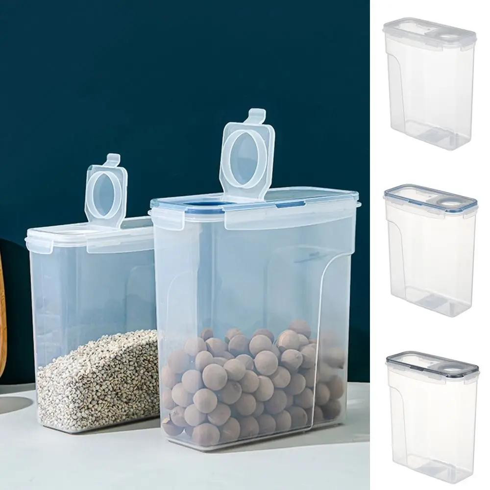 Transparenter Kunststoff-Müsli-Aufbewahrungsbehälter – Bild 4