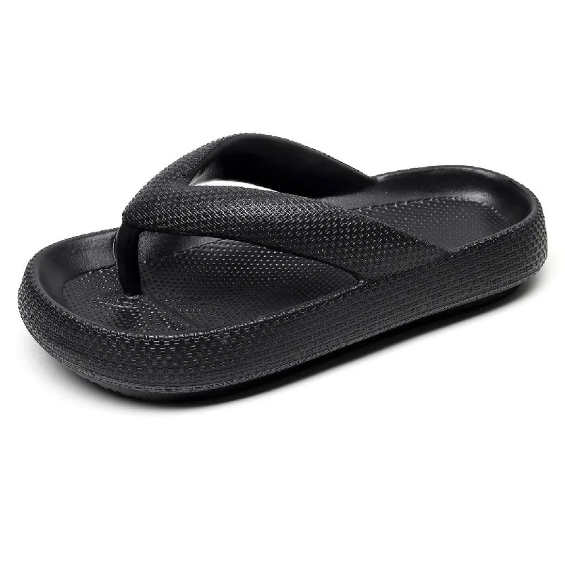 Damen-Strand-Flip-Flops mit weicher Sohle, Sommer, flache – Bild 4