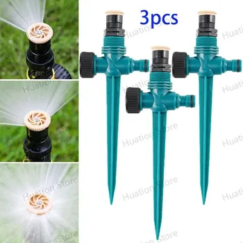 Gartensprinkler 360 ° Rotierendes Bewässerungssystem für die Landwirtschaft: Automatische, verstellbare