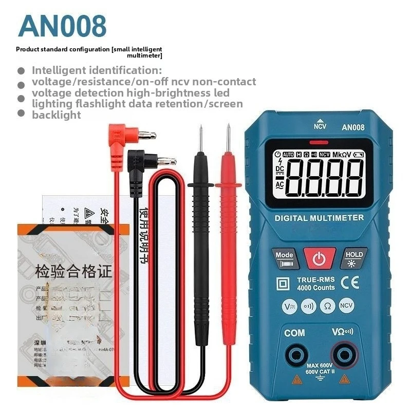 AN008 Smart Digital Multimeter 4000 Counts True RMS – Bild 6