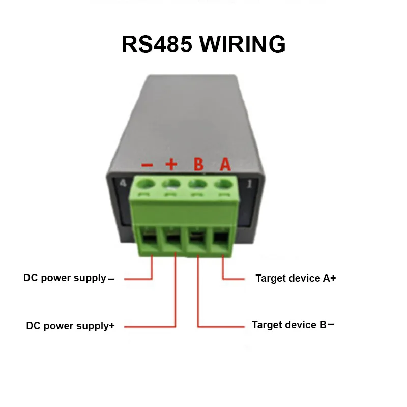 RS485 zu RJ45-Buchse, Schienenmontage, serieller Port-Server – Bild 2
