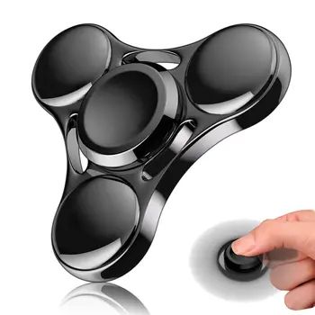 Regenbogen Fidget Spinner Spielzeug Metall UFO Kleine Handheld Finger Spinner Geschenk für Kinder Erwachsene