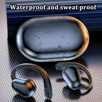 Bluetooth 5,3 Kopfhörer Ohrbügel Kopfhörer Drahtlose Kopfhörer HiFi Stereo Wasserdichte Headset Noise