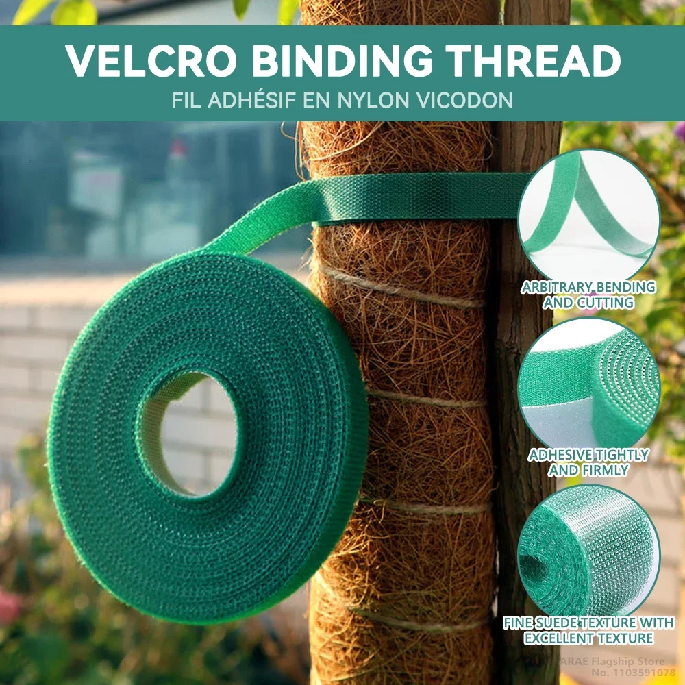 Gartenband, Nylon-Kabelbinder für Pflanzen, Blumen, wachsend – Bild 3